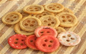 Botones Dulces - Coraline Button Cookies
