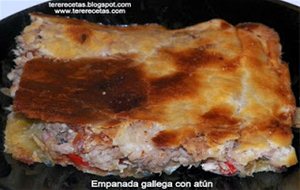 
empanada Gallega Con Atún.
