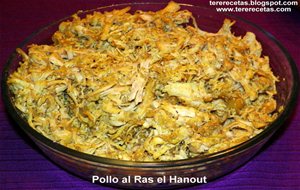 
pollo Al Ras El Hanout.
