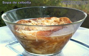 
sopa De Cebolla.
