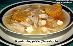 
sopa De Pollo Y Patatas (chupe De Pollo)
