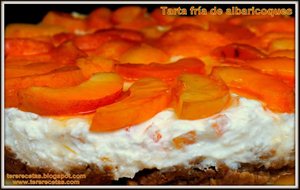 
tarta Fría De Albaricoques.
