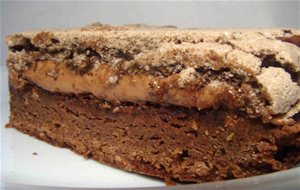 Torta Chocotella: Brownie Y Mousse De Avellanas (de Nutella)

