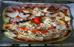 Pizzas Para La Noche De Halloween
