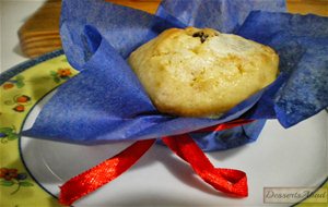 Muffins De Arándanos Y Naranja Confitada (blueberry Muffins)
