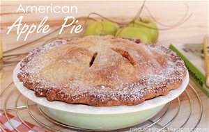 American Apple Pie (pastel De Manzana Americano) - Reto &quot;food Bloggers Trotamundos&quot; 
