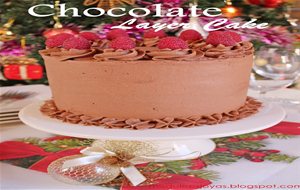 Chocolate Layer Cake Y Feliz Navidad
