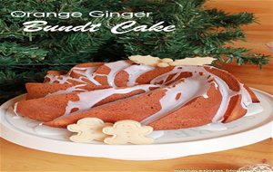 Orange Ginger Bundt Cake
