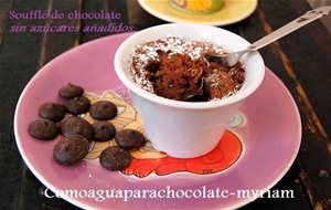 Soufflé   De   Chocolate   Sin   Azúcares   Añadidos. Blog Amigo, Una Diabética En Mi Cocina.
