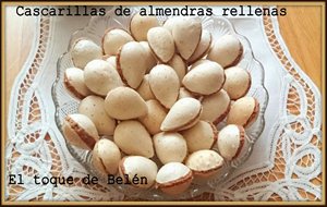 Cascarillas De Almendra Rellenas 
