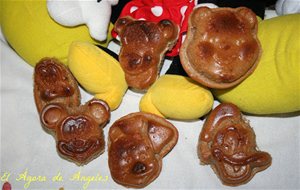 Bizcochitos  Disney De Queso Con Chocolate
