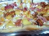 Pizza De Nata, Patata Y Bacon
