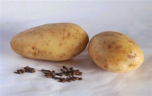 Patatas Gratinadas Rellenas De Setas
