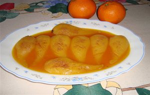 Peras Caramelizadas A La Naranja   
