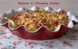 Bacon & Cheese Fries :patatas Al Estilo Foster&#180;s Hollywood
