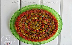 Tarta Tatín De Tomates Cherrys
