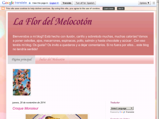 La Flor Del Melocoton