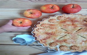 Tarta De Manzana Americana. American Apple Pie. 

