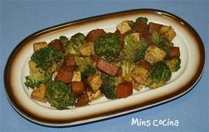 Salteado De Brócoli, Calabaza Y Tofu
