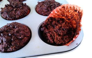 
muffins Veganos De Chocolate Y Avellanas
