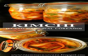 
kimchi {plato Nacional Coreano}
