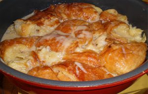 Pudding De Croissants Y Caramelo