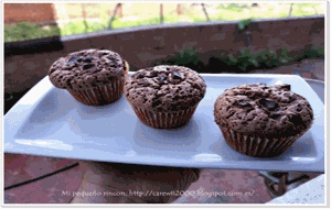 Muffins De Chocolate
