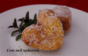 Delicias De "poleá" Con Corazón De Fresas
