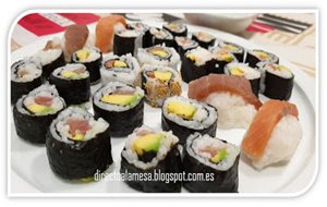Sushi: Sushi Maki, Nigiri Sushi Y California Roll Sushi
