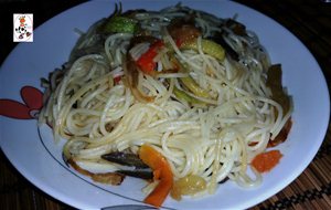 Espaguetis Con Verduras
