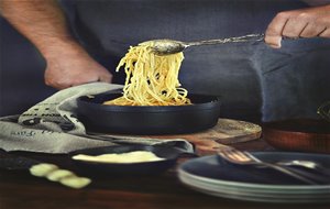 Receta Espaguetis Carbonara