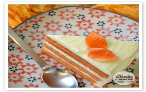 Tarta De Calabaza Y Pomelo / Grapefruit And Pumpkin Layer Cake
