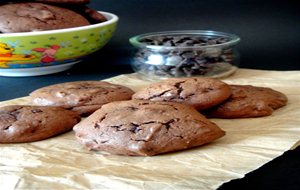 Cookies De Chocolate, Café E Nozes
