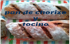 Pan De Chorizo Y Tocino
