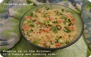 Salade De Couscous / Couscous Salad / Ensalada De Cuscús
