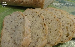 Pain Aux Graines De Lin / Flax Seed Bread / Pan Con Semillas De Lino
