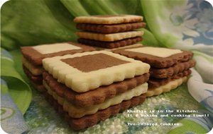 Biscuits Bicolores / Two-colored Cookies / Galletas Bicolores

