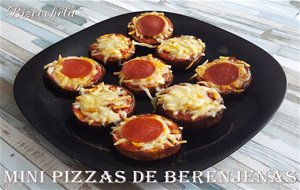 Mini Pizzas De Berenjenas
