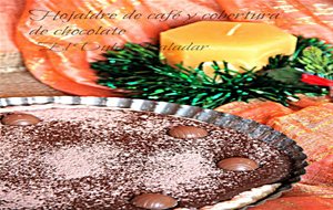 Hojaldre De Café Con Cobertura De Chocolate
