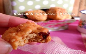 Galletas De Calabaza Y Pasas -reto Asaltablog
