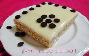Tarta De Galletas Y Chocolate Blanco

