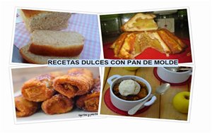 Recetas Dulces Con Pan De Molde.
