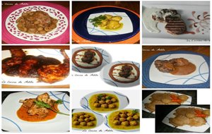 9 Platos De Carne
