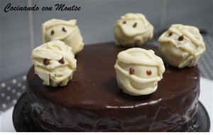 Cake Pops Para Halloween- Momias

