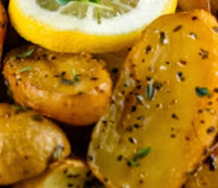 Patatas Asadas Con Limón (lemoni Patates, Grecia)
