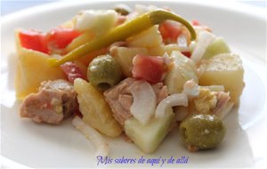 Ensalada De Patatas A La Vinagreta // Potatoes With Salad Dressing
