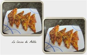 Canapés - Pizzas Con Salsa Barbacoa
