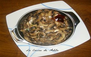Champiñón Al Ajillo ( Dieta)
