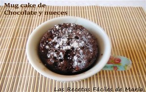 Mug Cake De Chocolate Y Nueces