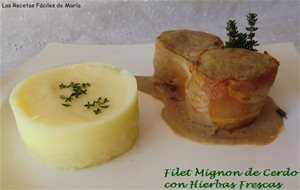 Filet Mignon De Cerdo Con Hierbas Frescas (como Se Hace)